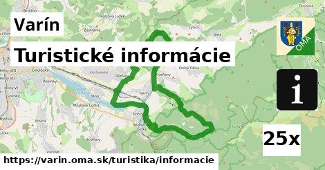 Turistické informácie, Varín