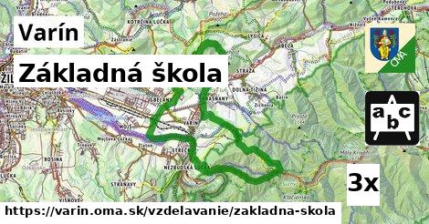 Základná škola, Varín
