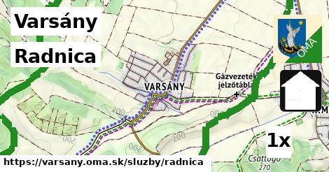 Radnica, Varsány