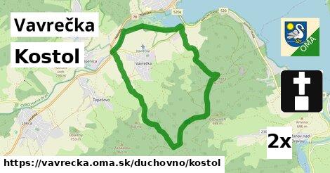 Kostol, Vavrečka