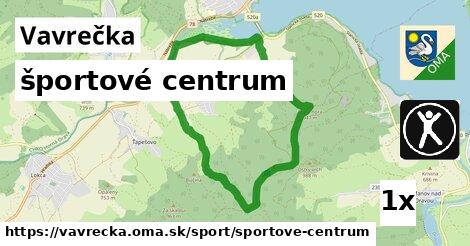 športové centrum v Vavrečka