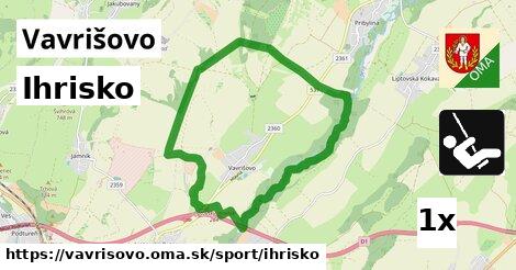 Ihrisko, Vavrišovo