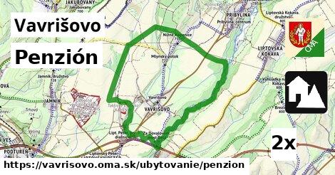 Penzión, Vavrišovo