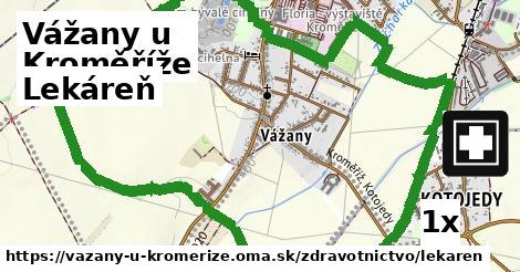 lekáreň v Vážany u Kroměříže