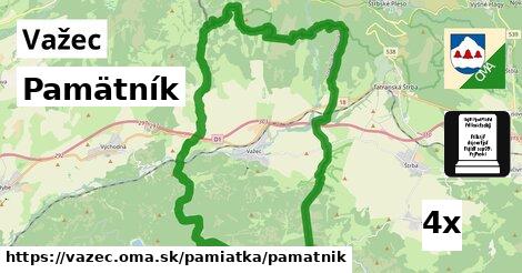 Pamätník, Važec