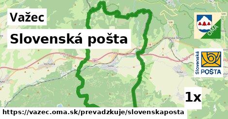 Slovenská pošta, Važec