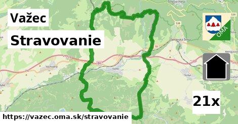 stravovanie v Važec