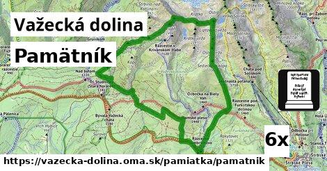 Pamätník, Važecká dolina