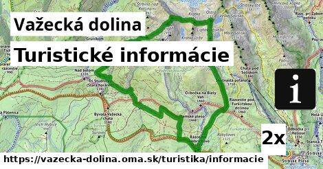 Turistické informácie, Važecká dolina