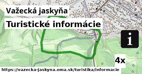 Turistické informácie, Važecká jaskyňa