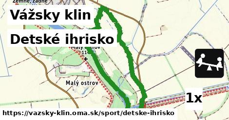 Detské ihrisko, Vážsky klin