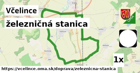 železničná stanica, Včelince