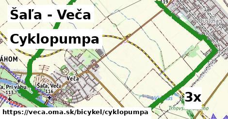 Cyklopumpa, Šaľa - Veča