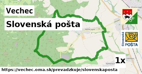 Slovenská pošta, Vechec