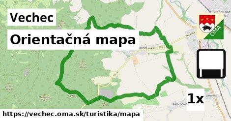 Orientačná mapa, Vechec