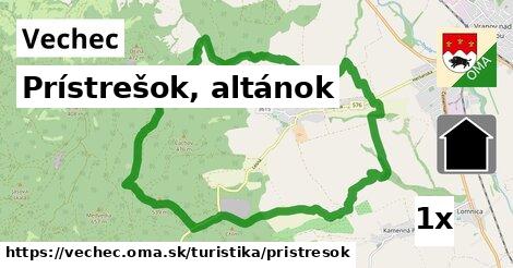 Prístrešok, altánok, Vechec