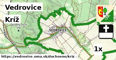 Kríž, Vedrovice