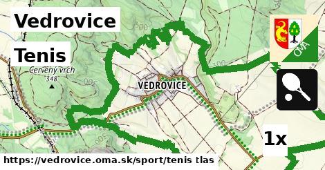 Tenis, Vedrovice