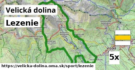 lezenie v Velická dolina