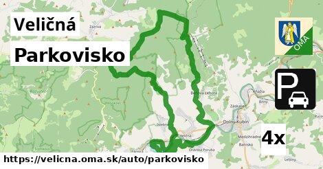 Parkovisko, Veličná