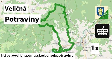 Potraviny, Veličná