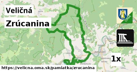 zrúcanina v Veličná