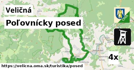 Poľovnícky posed, Veličná