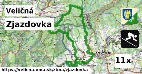 Zjazdovka, Veličná