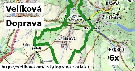 doprava v Velíková