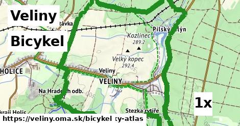 bicykel v Veliny