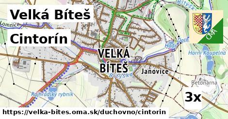 Cintorín, Velká Bíteš