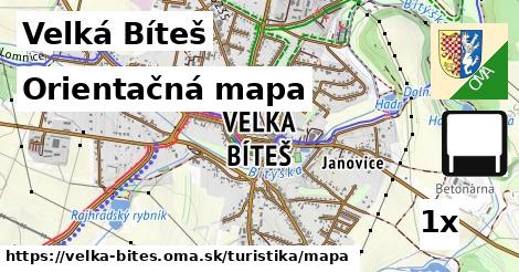 Orientačná mapa, Velká Bíteš