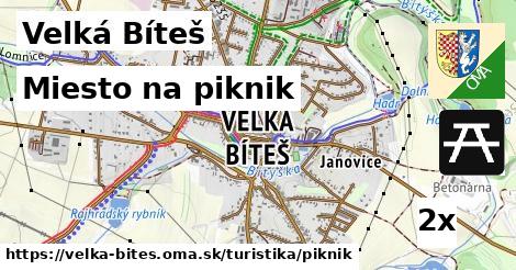 Miesto na piknik, Velká Bíteš