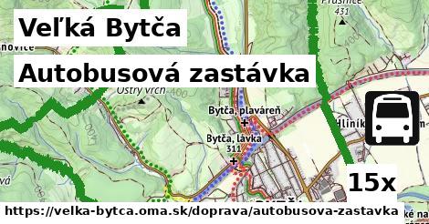 Autobusová zastávka, Veľká Bytča