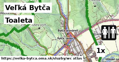 toaleta v Veľká Bytča