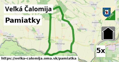 pamiatky v Veľká Čalomija