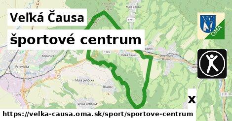 športové centrum, Veľká Čausa