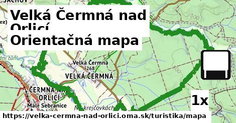 Orientačná mapa, Velká Čermná nad Orlicí