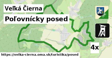 Poľovnícky posed, Veľká Čierna