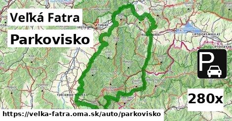 Parkovisko, Veľká Fatra