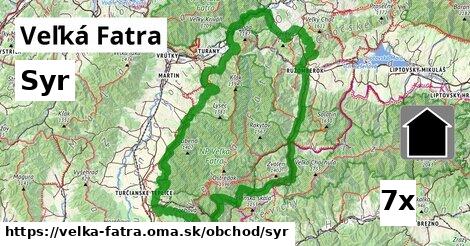 Syr, Veľká Fatra