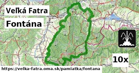 Fontána, Veľká Fatra