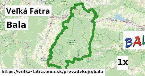 Bala, Veľká Fatra