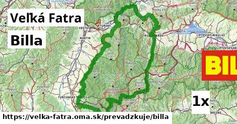 Billa, Veľká Fatra