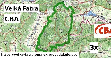 CBA, Veľká Fatra