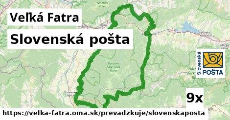 Slovenská pošta, Veľká Fatra