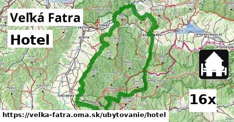 hotel v Veľká Fatra