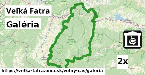 Galéria, Veľká Fatra