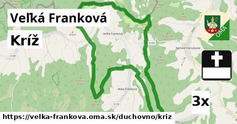 Kríž, Veľká Franková