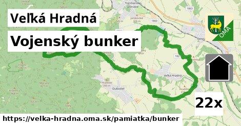 Vojenský bunker, Veľká Hradná